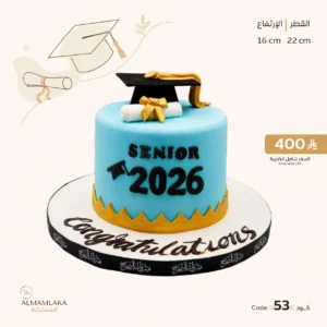 Graduation cake 53