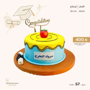 Graduation cake 57
