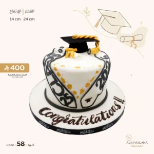 Graduation cake 58