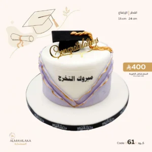 Graduation cake 61