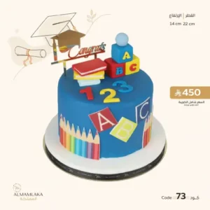 Graduation cake 73